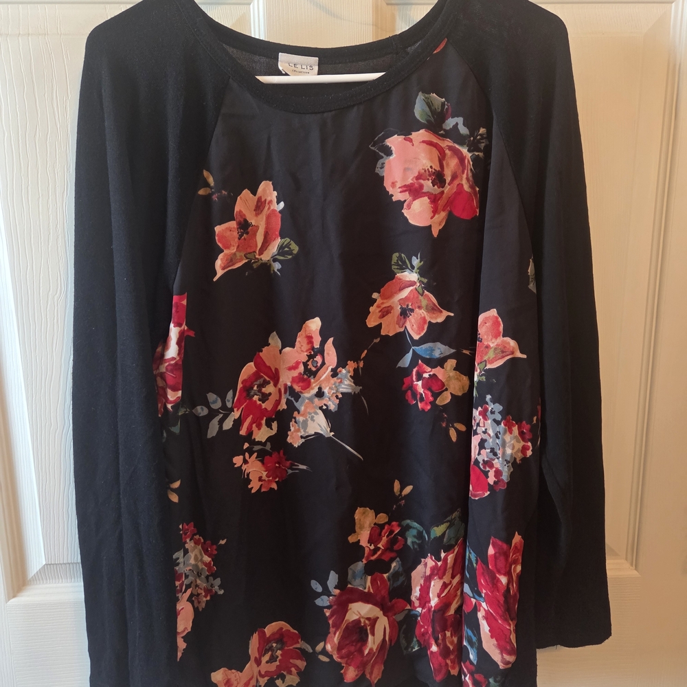 Floral Long Sleeve Top